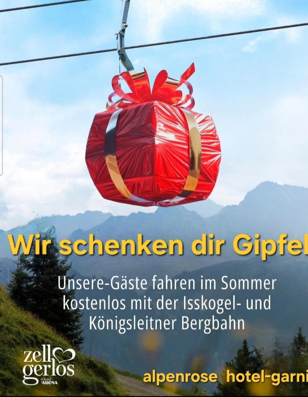 Alpenrose Hotel-Garni ゲルロス エクステリア 写真